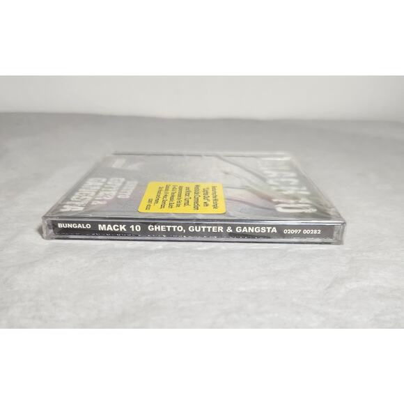 Mack 10 Ghetto, Gutter & Gangsta CD With Hype Sticker 2003 Brand New Sealed - Picture 4 of 6